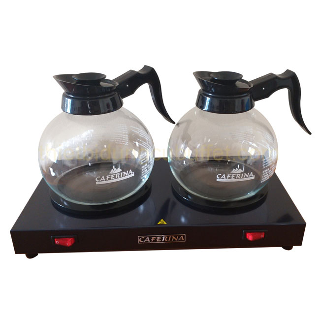 Bếp và bình thủy tinh đựng cà phê caferina CF23-B3