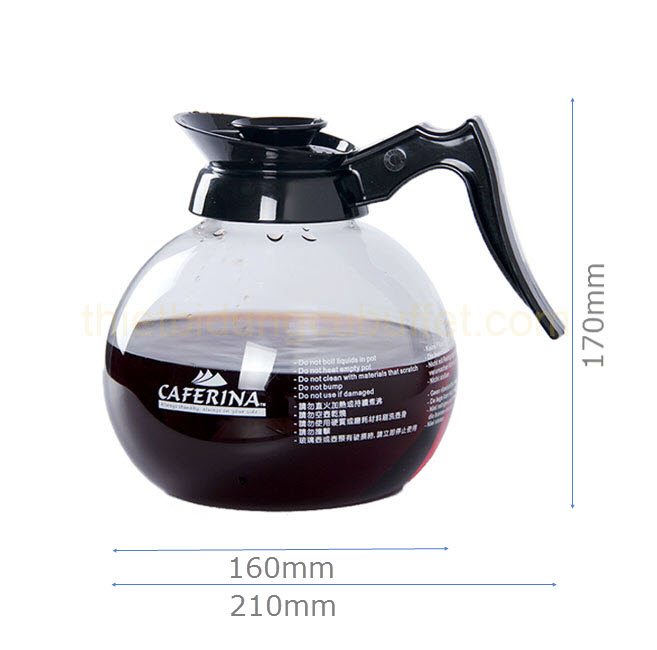 Hình ảnh bình thủy tinh đựng cà phê CF2305_kichhthuoc
