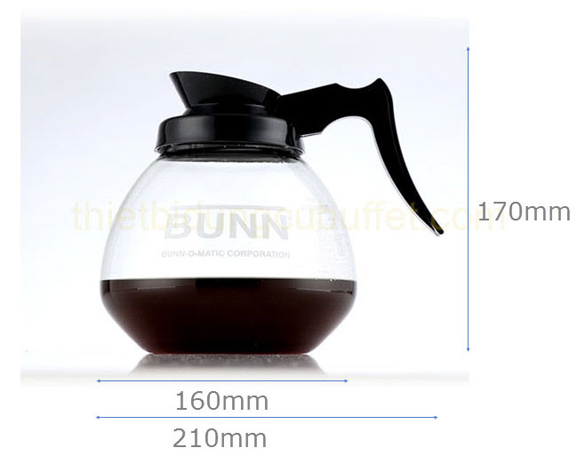 Hình ảnh bình thủy tinh đựng cà phê CF2306_kichthuoc