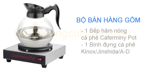 Thùng hàng bếp bếp hâm Caferminy Pot và bình đựng cà phê giá rẻ CF23-B7